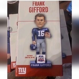 2024 New York Giants FRANK GIFFORD SGA Bobblehead 12/8/24